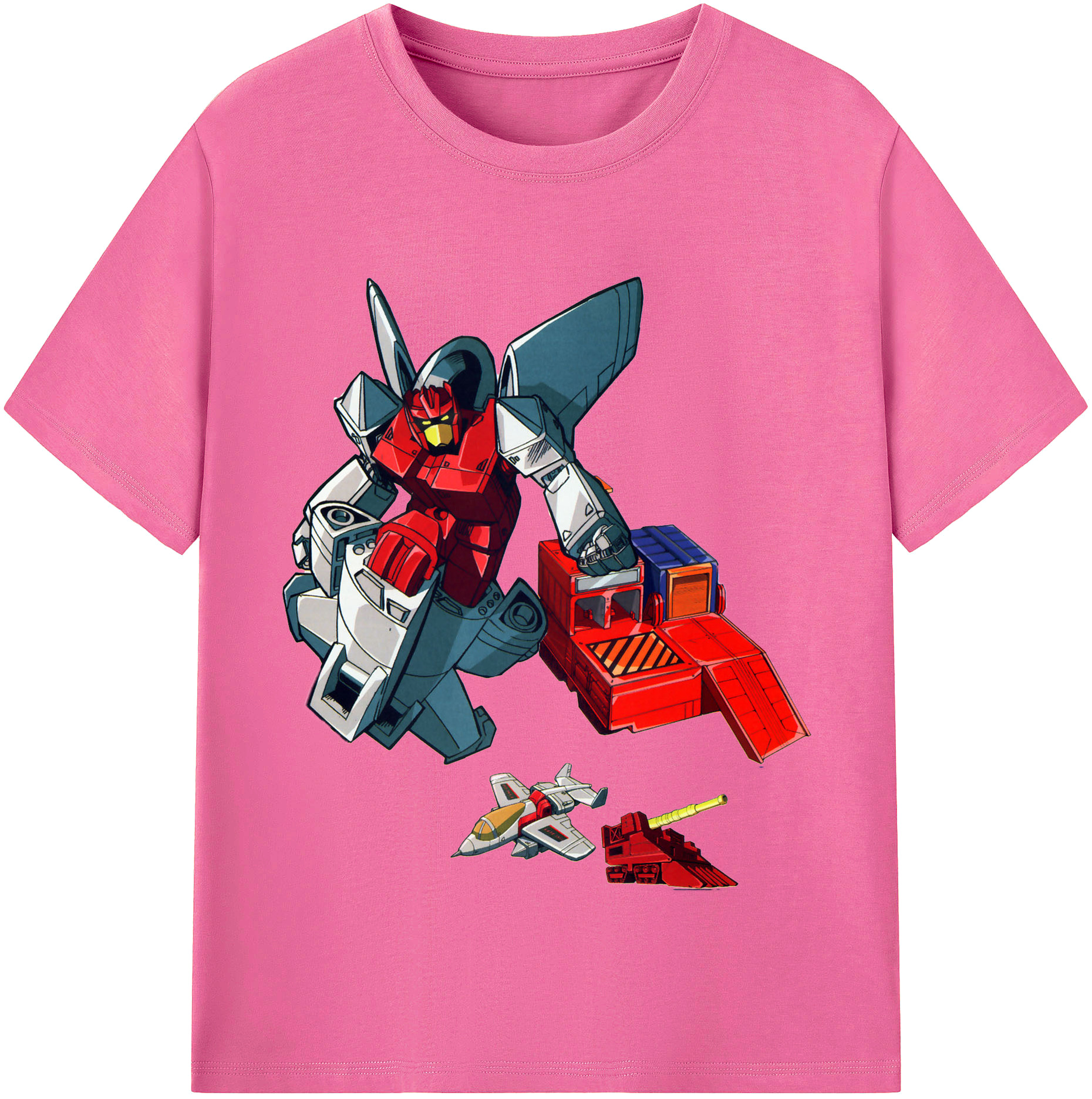（画像用）  レディースカジュアルプリントTシャツ（綿100％）